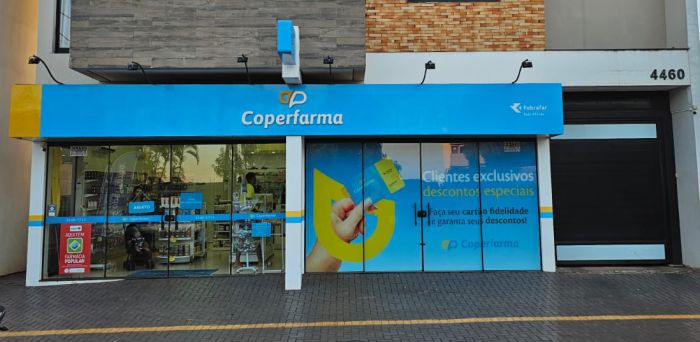 Coperfarma de Medianeira, unidade Parque Independência, próxima a UTFPR.